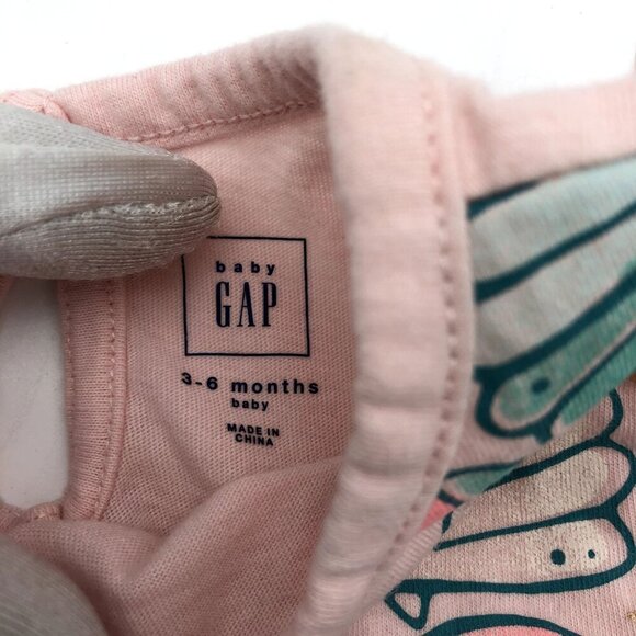 Girls 3-6M Spring Summer Clothing BUNDLE Short Sleeve T Shirt Carters Gap Tops - Picture 15 of 16